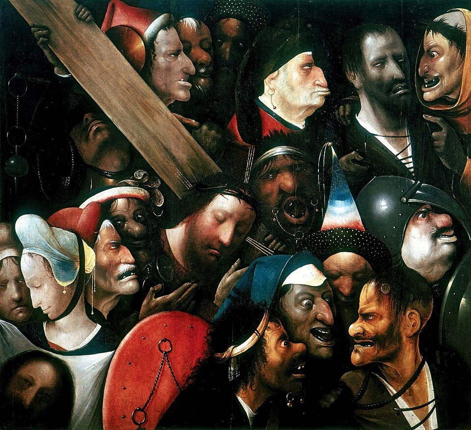 Hieronymus Bosch: Kreuztragung Christi