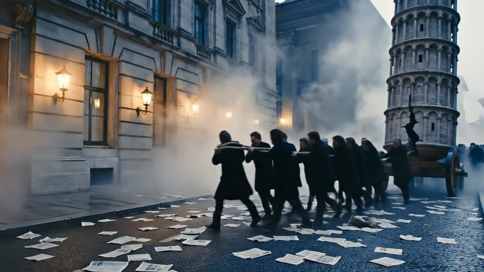 Weitere Szene aus dem Musikvideo zu Der Tempel fällt