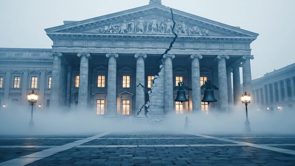 Szene aus dem Video zu Der Tempel fällt